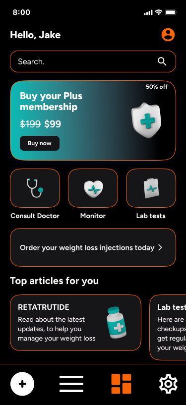 Home-screen